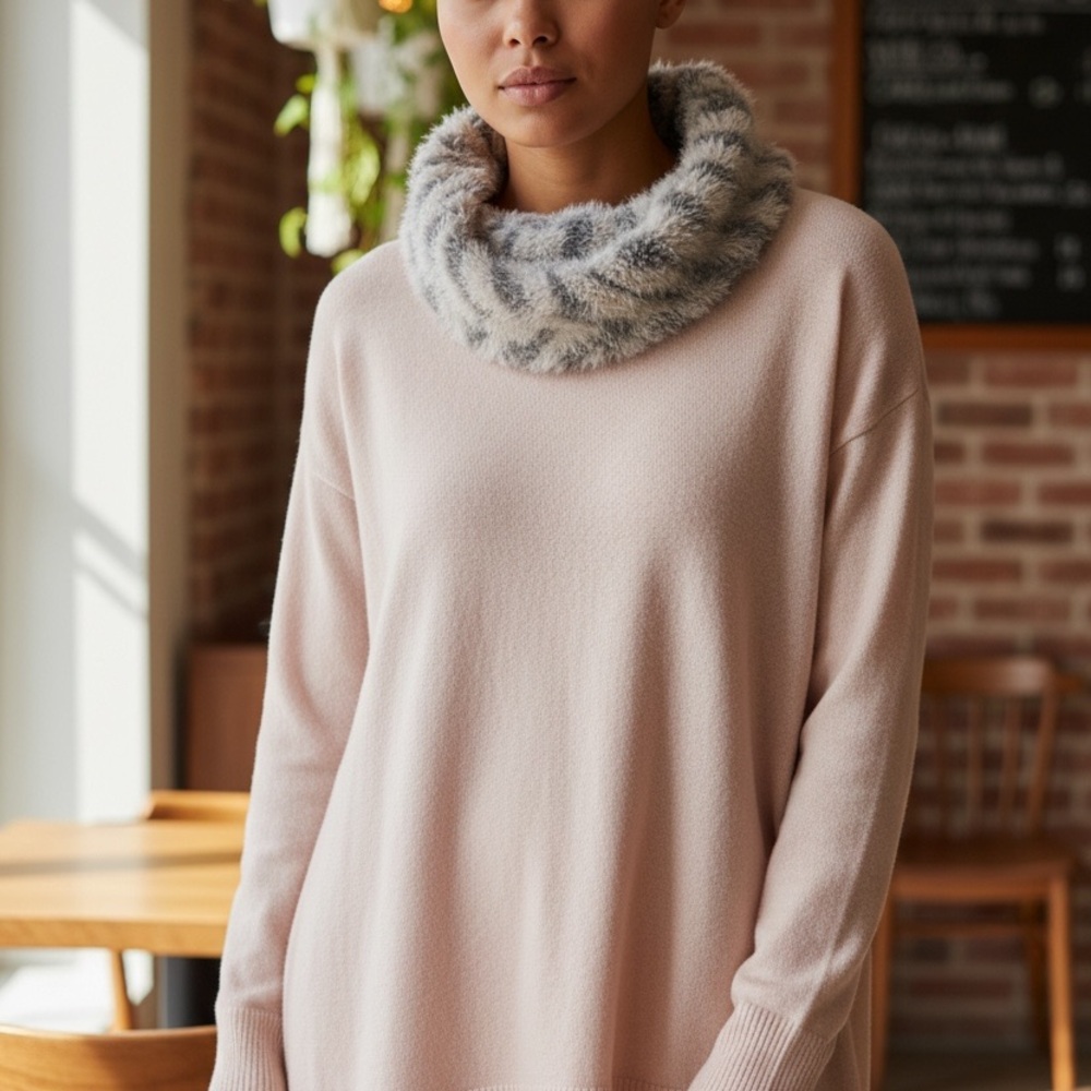 89th+MADISON Cute Women’s Soft Sweater, Size XL